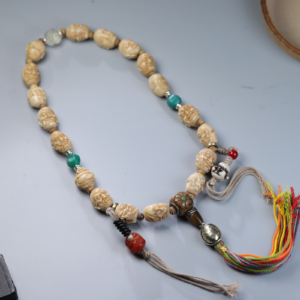 Coral barrel bead - 图片 3