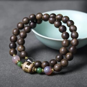 Bai Qinan thymelaeaceae multi-ring bracelet - 图片 3