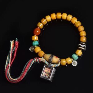 Camel bone beads bracelet