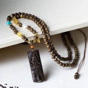 Butter first-line thymelaeaceae Buddha bracelet