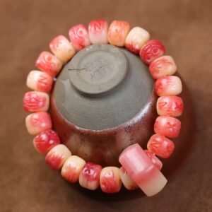 Camel bone blood bracelet - 图片 2