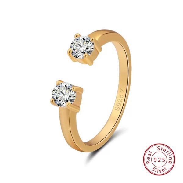 925 sterling silver jewelry ring - 图片 3