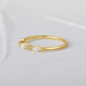 Haoshi pure silver ring