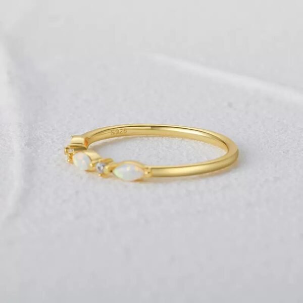 Haoshi pure silver ring
