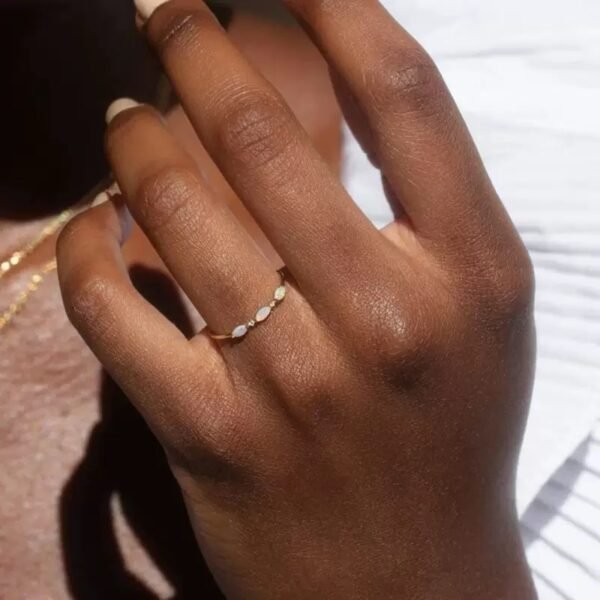 Haoshi pure silver ring - 图片 2