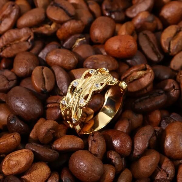 Twisted vine ring - 图片 2