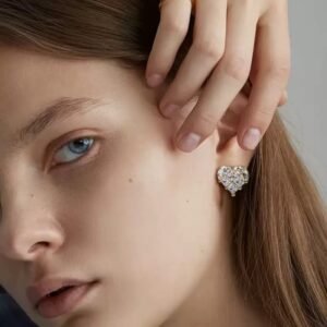 Heart earrings